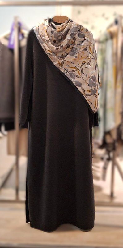 Длинное платье из кашемира Алэйн, 290752