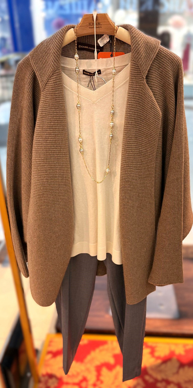 Женский теплый кашемировый кардиган Ясина, Женский теплый кашемировый кардиган Ясина, Женский трикотажный джемпер Сендра, 291428